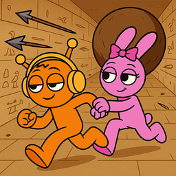 Oren and Pinki in the Tomb of Music