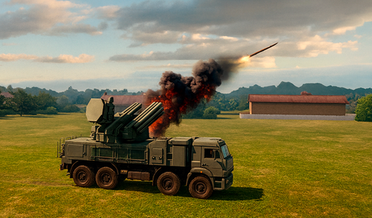 Pantsir against drones