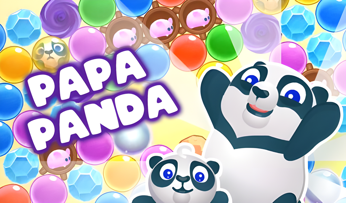 Papa Panda: Bubble Shooter