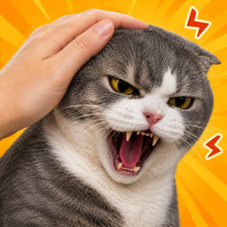Pet the Cat! Watch Out, It Bites!