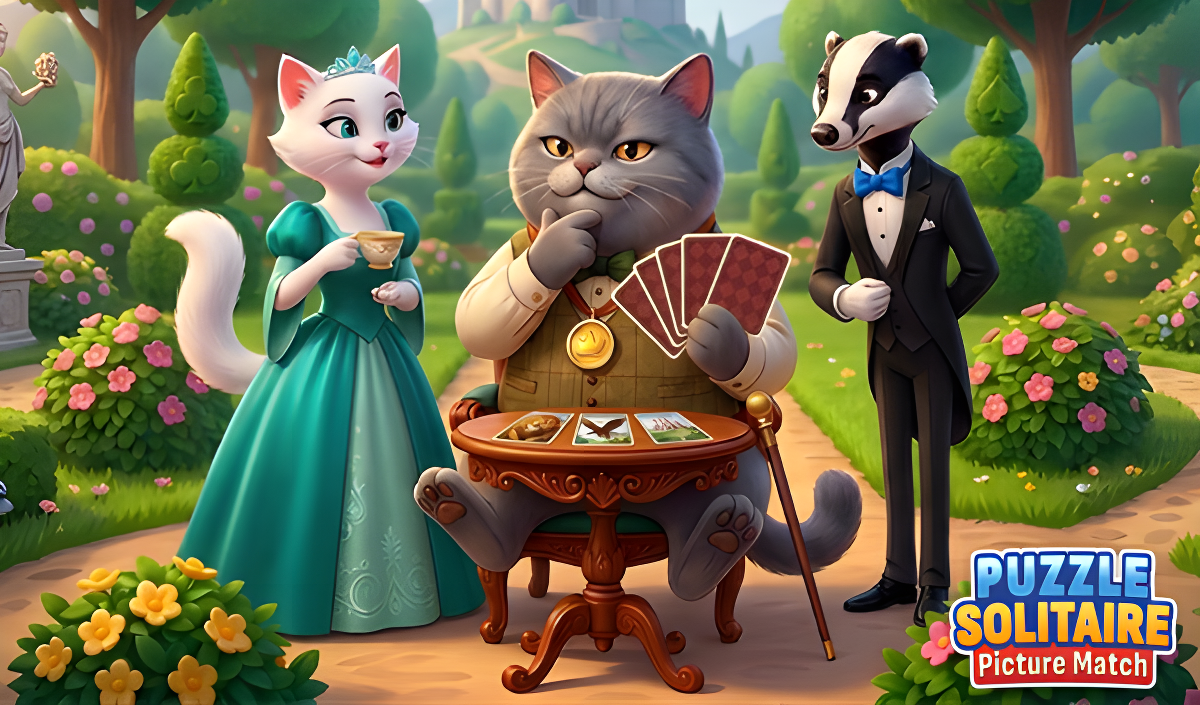 Copertina di Puzzle Solitaire Picture Match