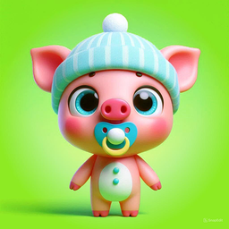 Pig Pigotchi. Grow a pig! My pet