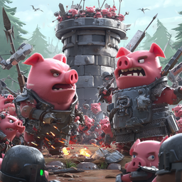 Pigs vs. Orcs - 2 - Tower Defense