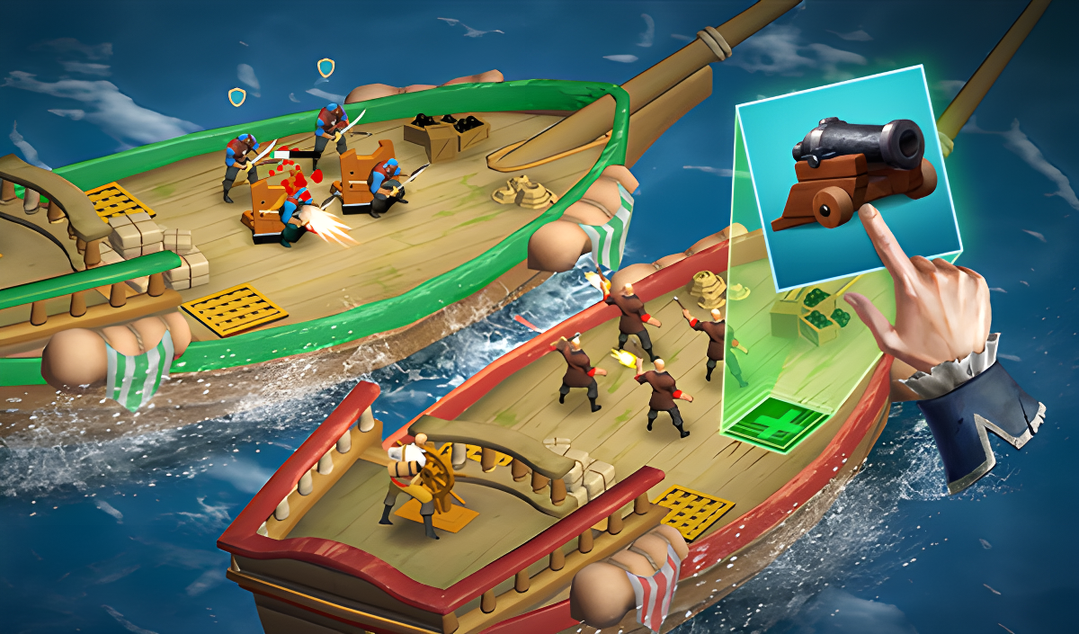 Pirate Ships: Build and Fight kapak resmi