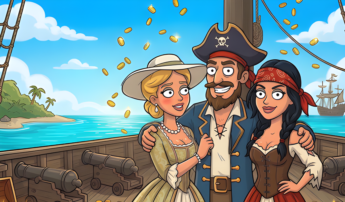 Imagen de portada de Pirate Simulator: Scourge of the Seas