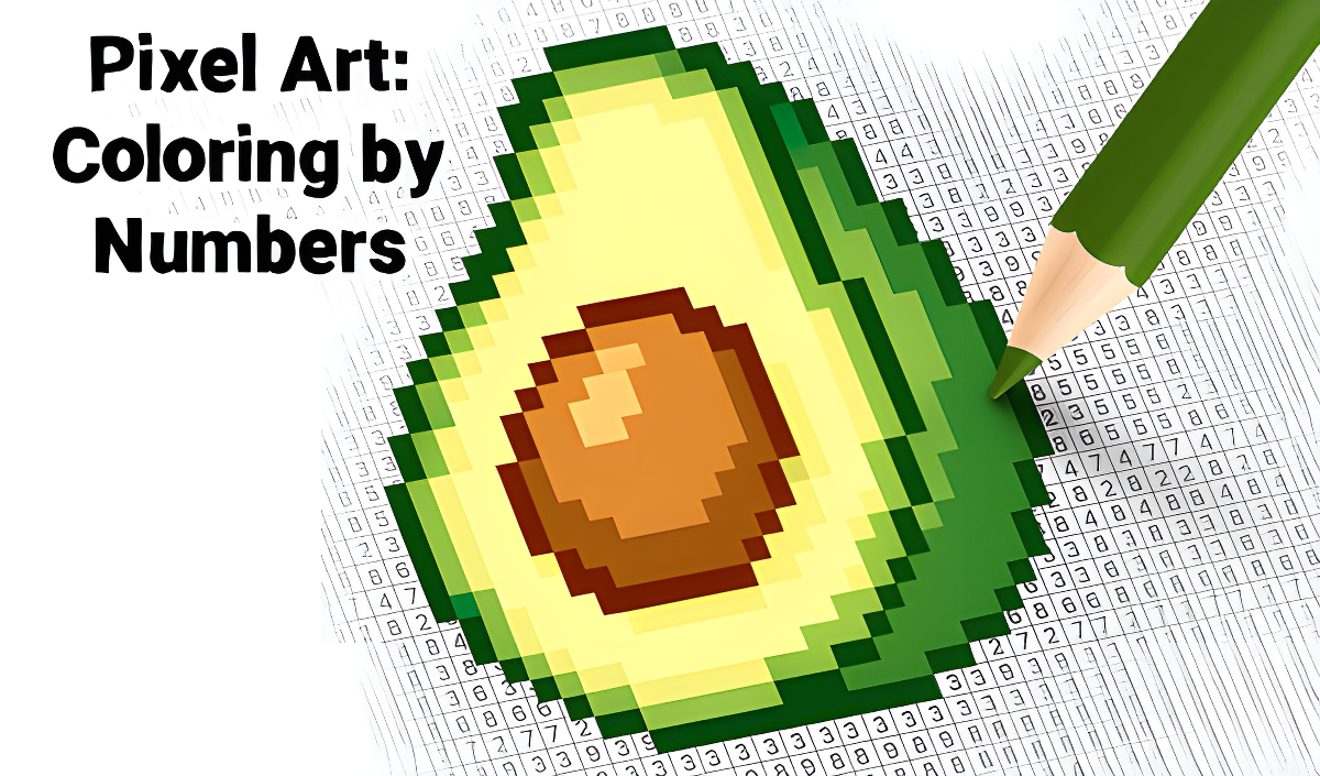Pixel Art: Coloring by Numbers cover art