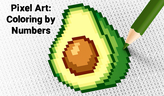 Pixel Art: Coloring by Numbers