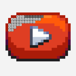 Pixel art Logo Coloring