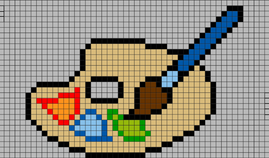 Pixel Zeichenanwendung