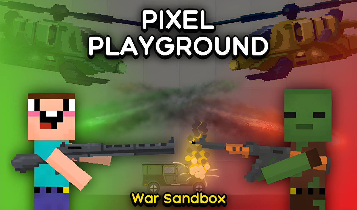 Pixel Playground: War Sandbox cover art