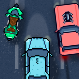 Pixel Races: swerving