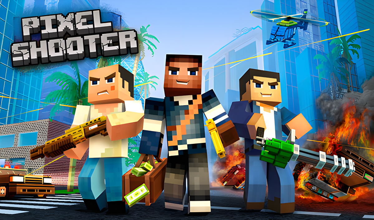 Copertina di Pixel Shooter