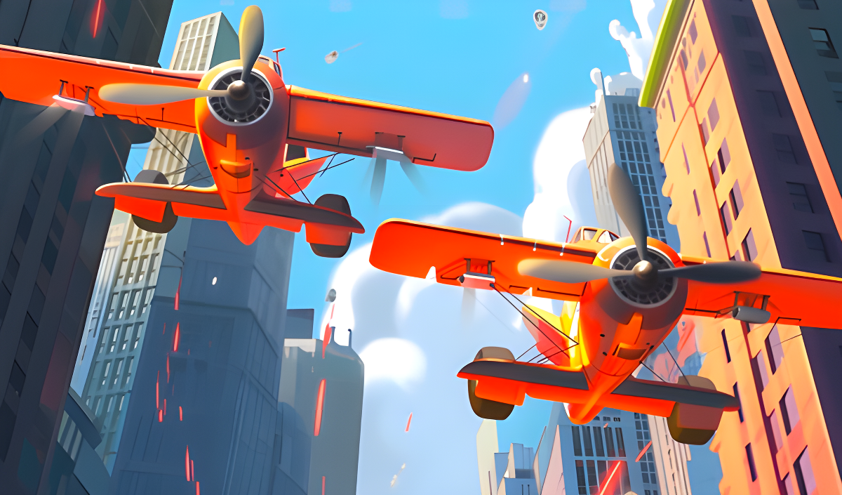 Arte da capa de Plane Attack!