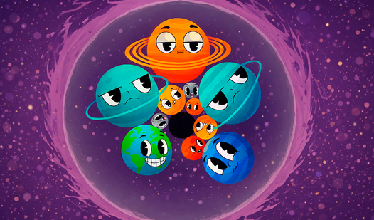 Planet Merge - Make the Sun!