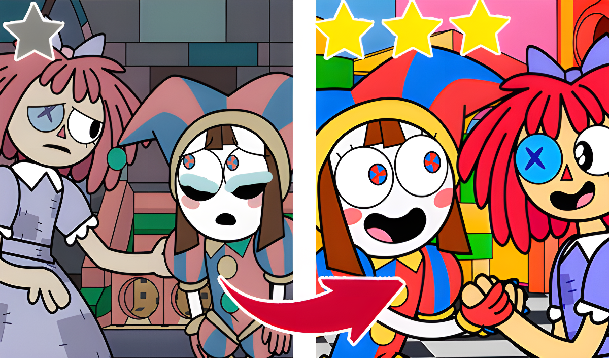 Pomni and Digital Circus