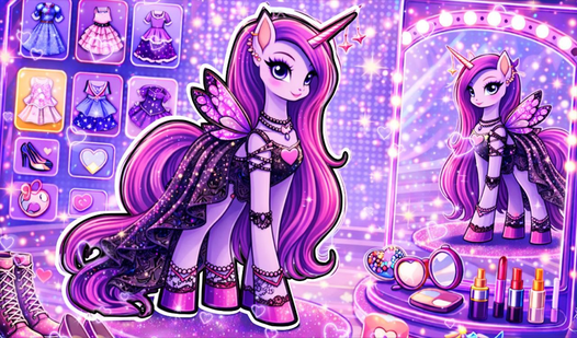 Pony Creator - dress up game for girls
