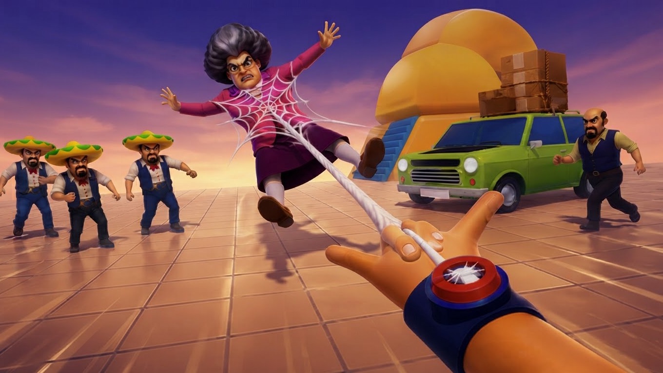 Arte da capa de Punch the Angry Teacher: Ragdoll Show