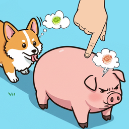 Brain Puzzle: Piggy Path