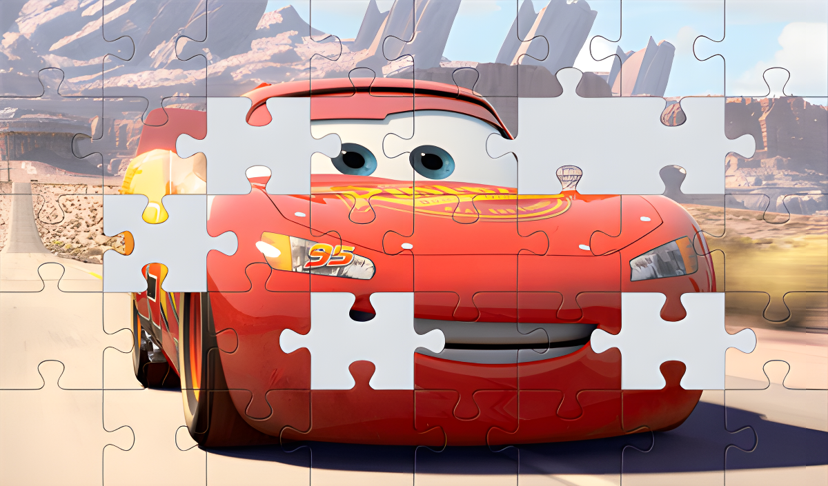 Okładka Puzzle: Cars