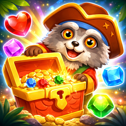 Raccoon's Adventure The Pirate Island