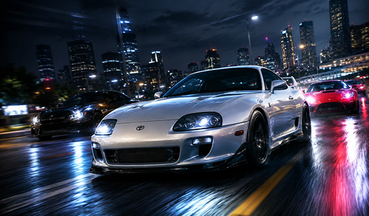 Racing night race