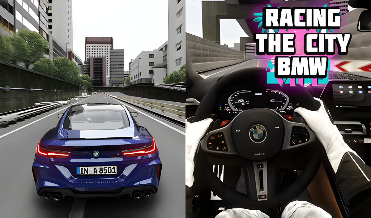 Racing The City BMW cover art