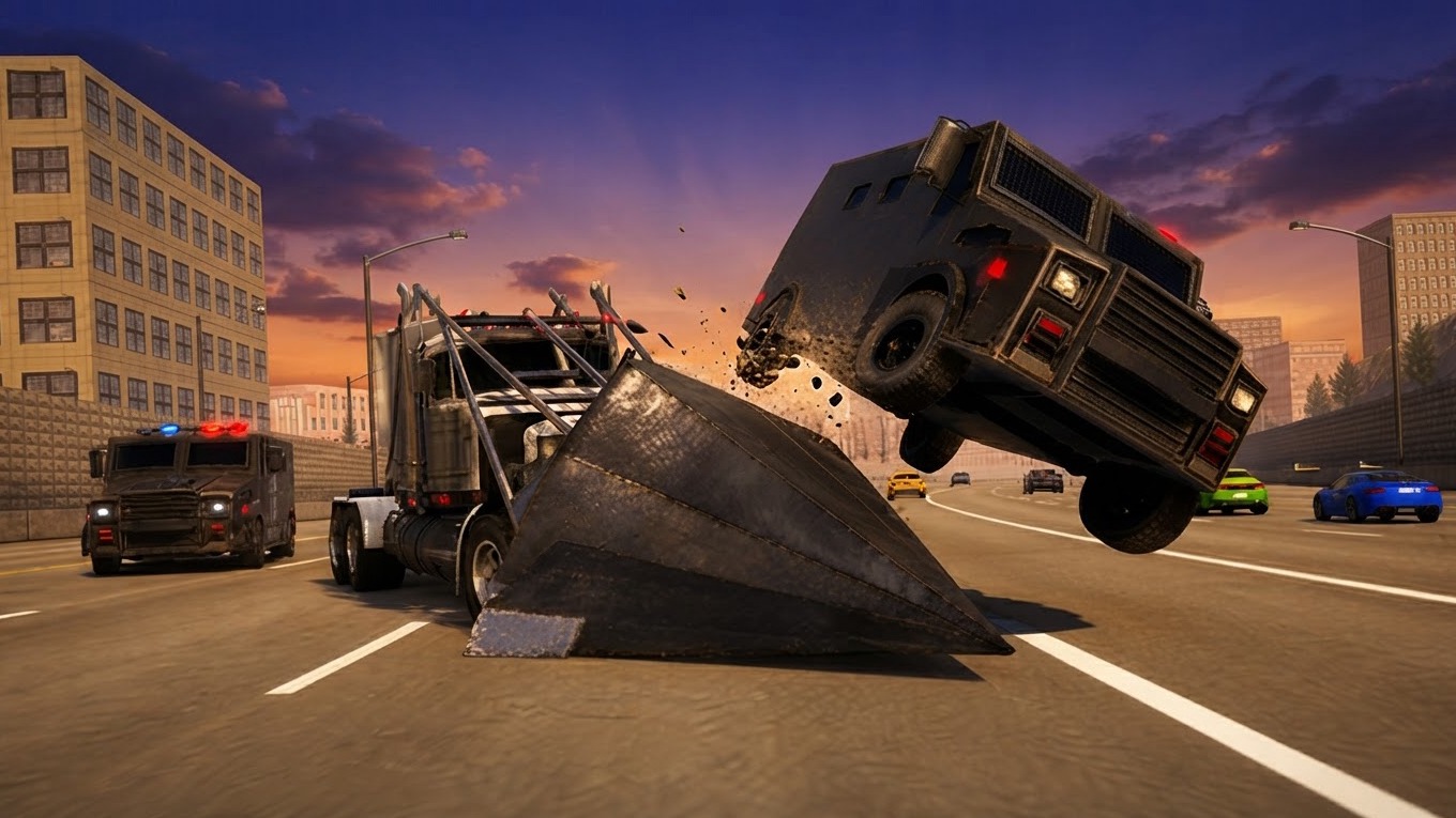 Ramp Car: Police Chase