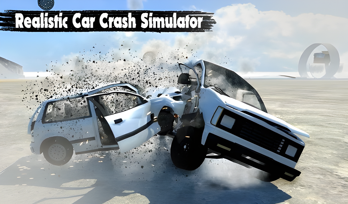 Arte da capa de Realistic Car Crash Simulator