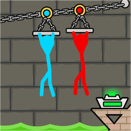 Red and Blue Stick: fire and water 2