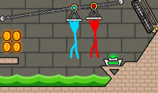 Red and Blue Stick: Fire and Water 3