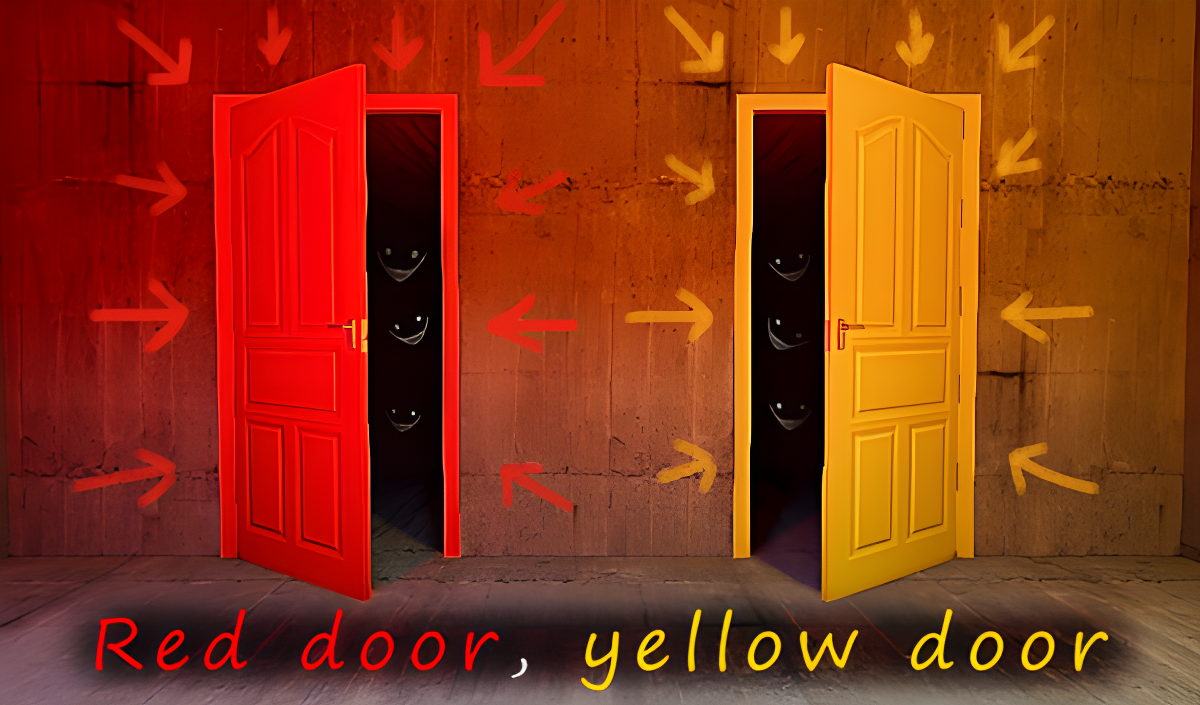 Red door, yellow door Coverbild