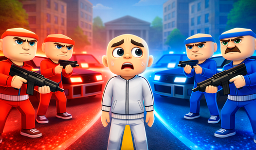 Red vs Blue. Strike Shooter. Multiplayer