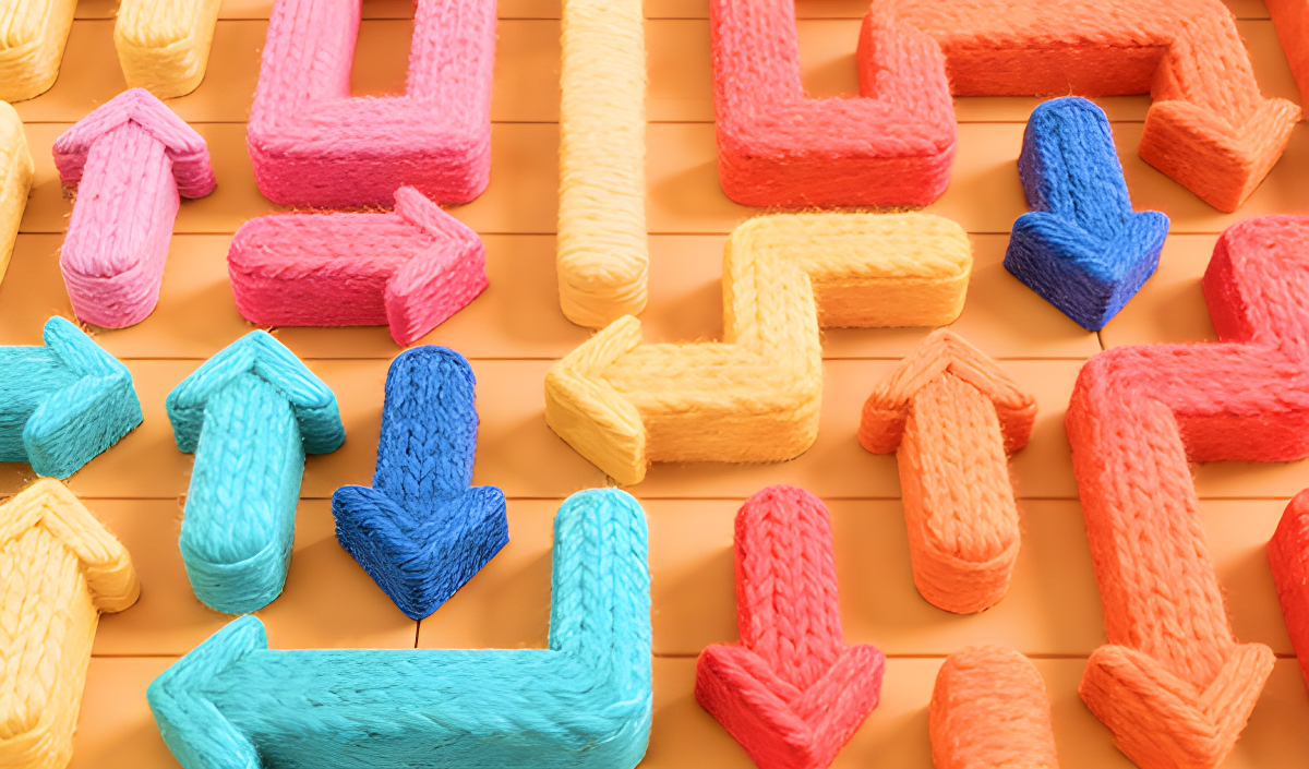 Remove Arrows: Yarn Weaving cover art