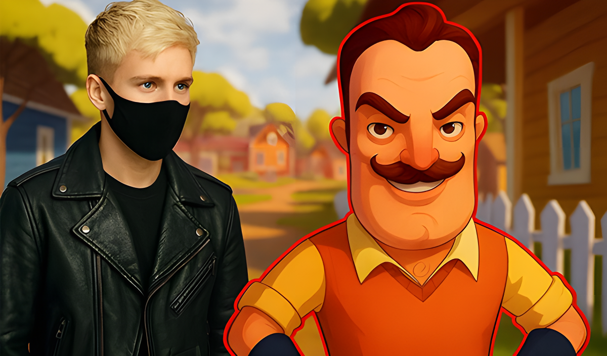 Arte da capa de Robbery home Hello Neighbor