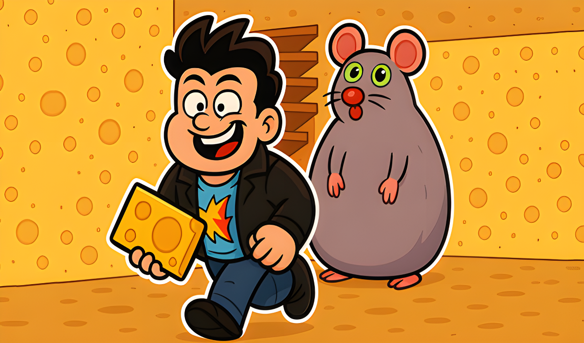 Robbie: Cheese Escape! Coverbild