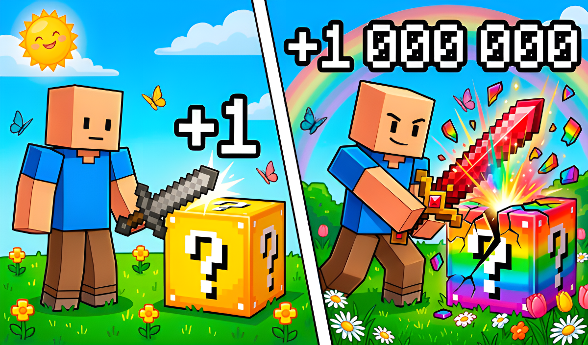 Arte da capa de Robby: Lucky Blocks, Simulator!