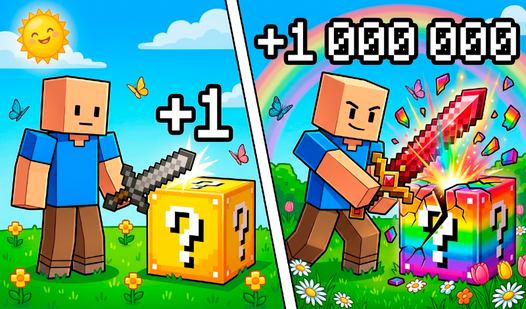 Robby: Lucky Blocks, Simülatör!