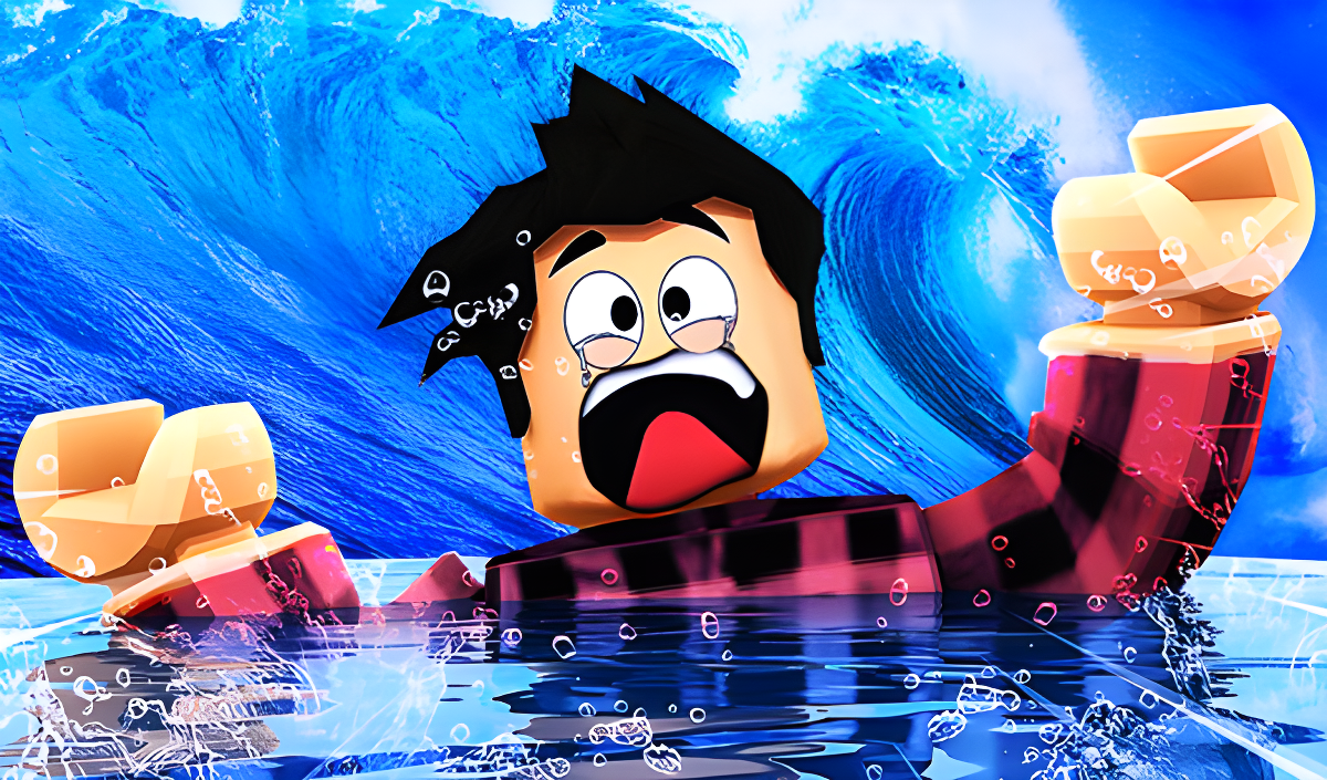 Okładka Roblox Tsunami