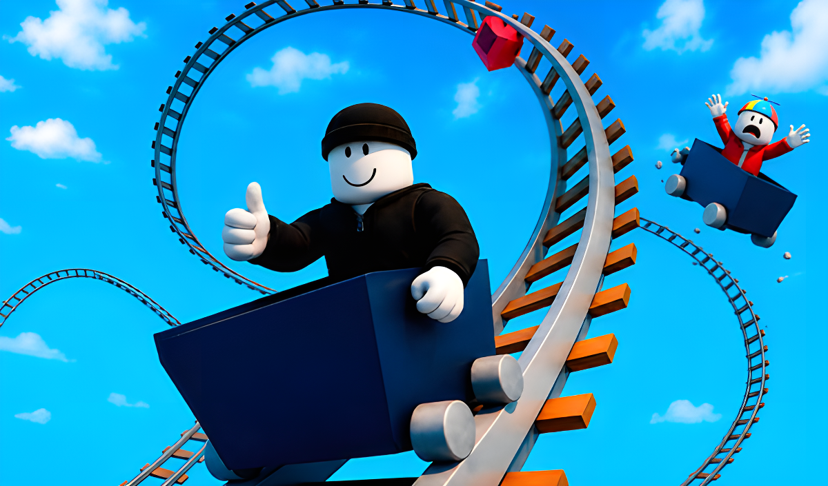 Roller Coaster: Obby Race