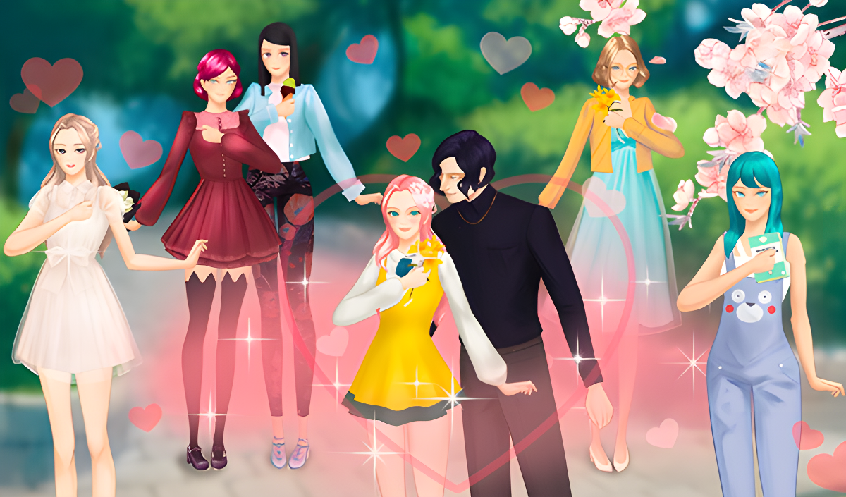 Romantic Dress Up Games cover art