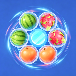 Rotate & Match: Fruits