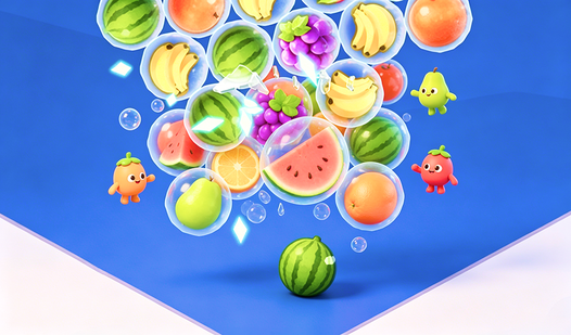 Rotate & Match: Fruits