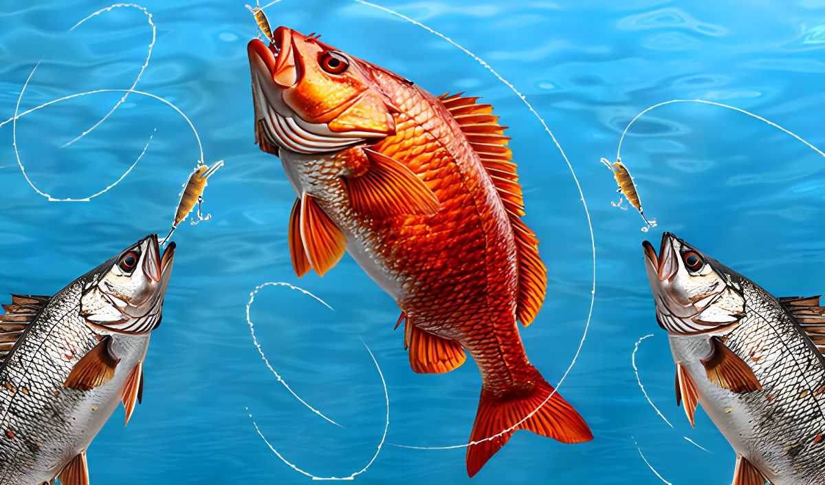 Pesca rusa en el mar