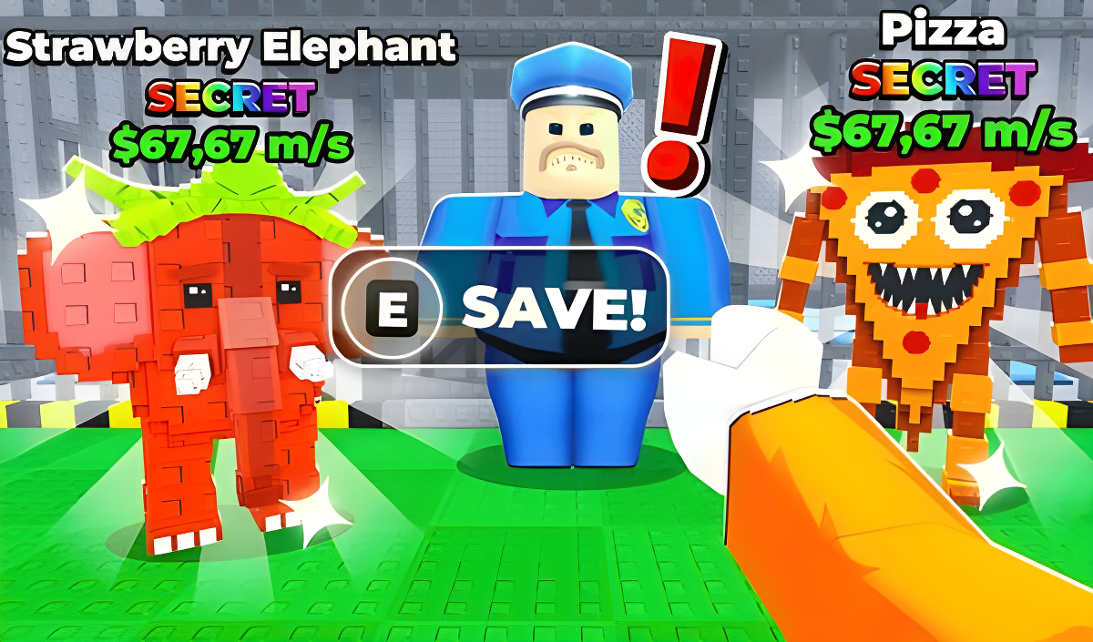 Save Brains From Prison Escape +1 Tycoon 3D