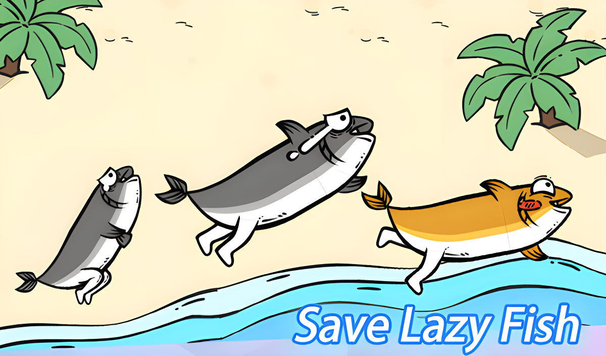 Arte da capa de Save Lazy Fish