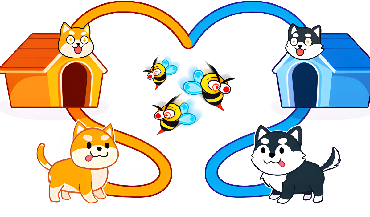 Imagen de portada de Save the Dog: Draw path to home