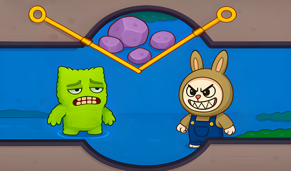 Save the Fuggler Is A Physics Puzzle