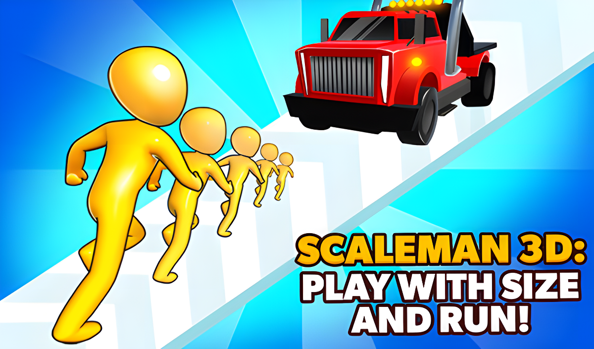 Imagen de portada de ScaleMan 3D: Play with Size and Run!