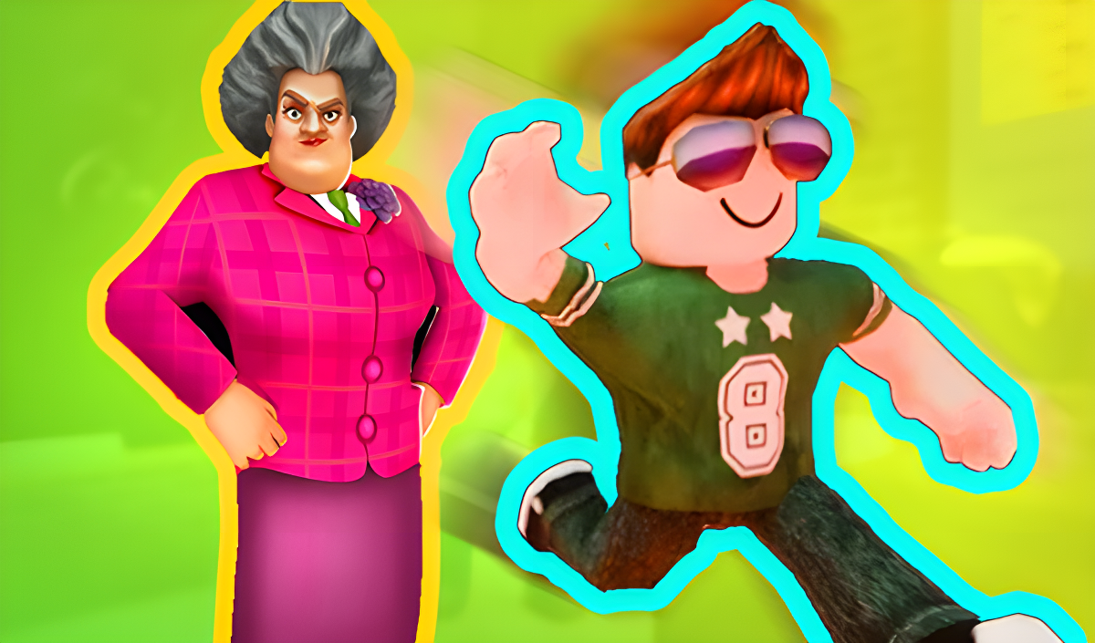 Scary Teacher, don't let the students escape!