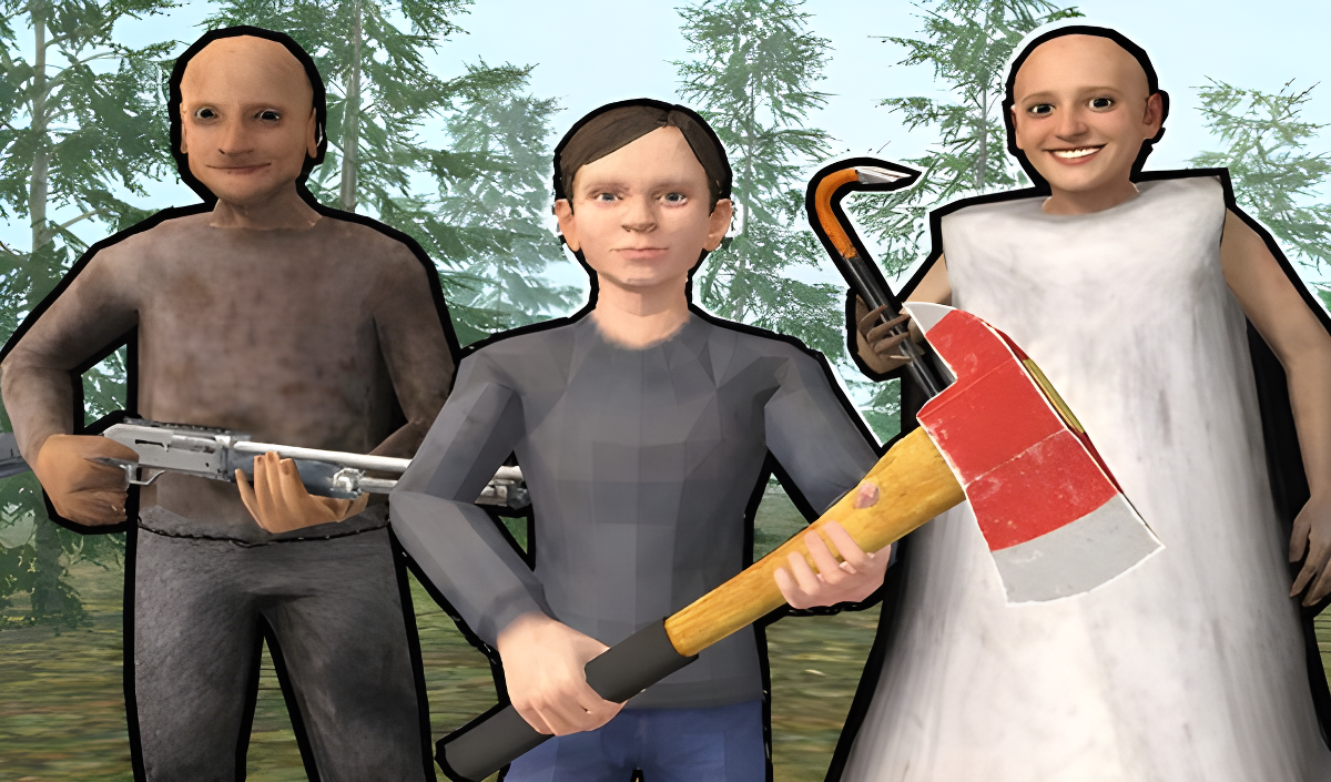Schoolboy and Granny 2: Survival in the Forest